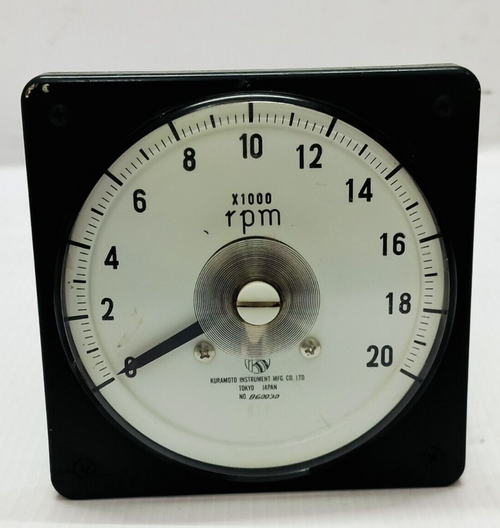 Kuramoto Instrument RPM Meter X1000 - 387291-2 - Speed Measurement-Ram Automations