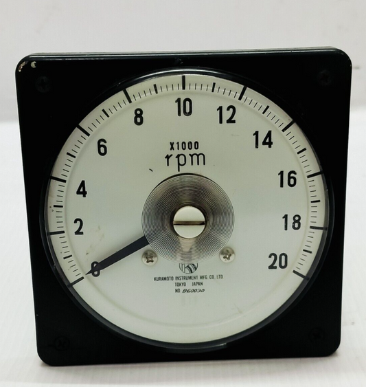RPM Meter X1000 Kuramoto Instrument 387291-2 | Kuramoto Instrument