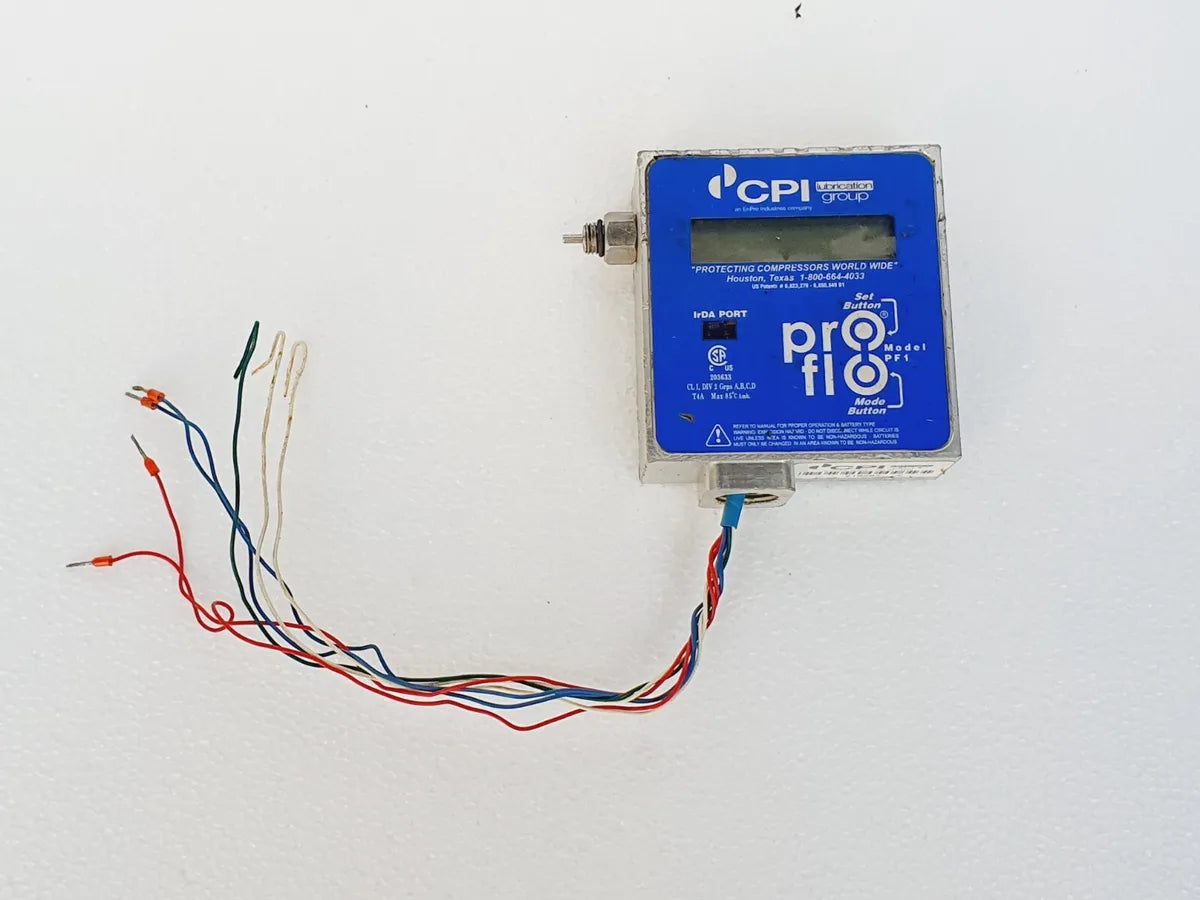 CPI PF1 Monitor - Measures Pressure & Flow | Acme Inc. - Ram Automations