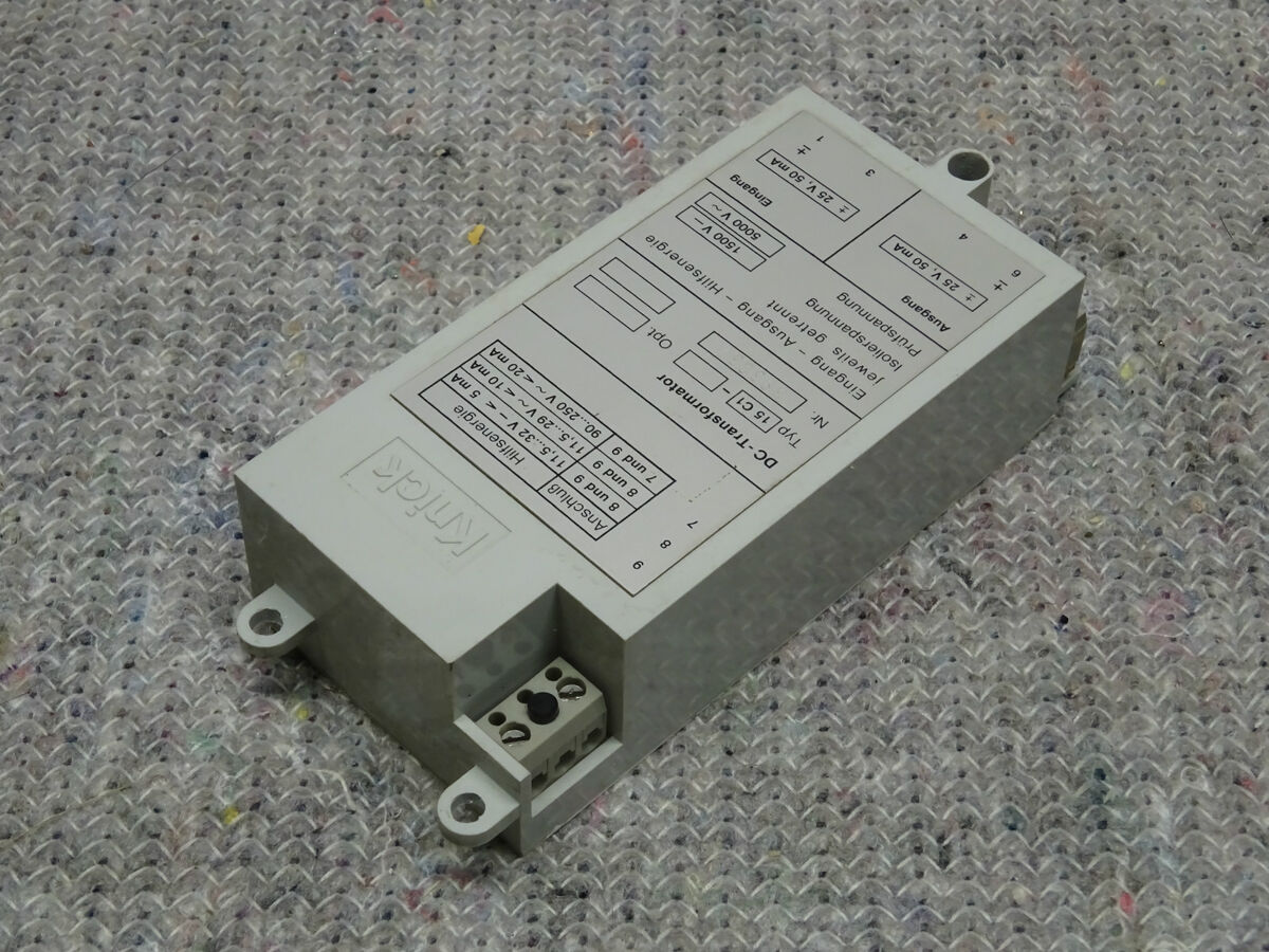 KNICK DC-TRANSFORMER 15 C1 | KNICK - Ram Automations