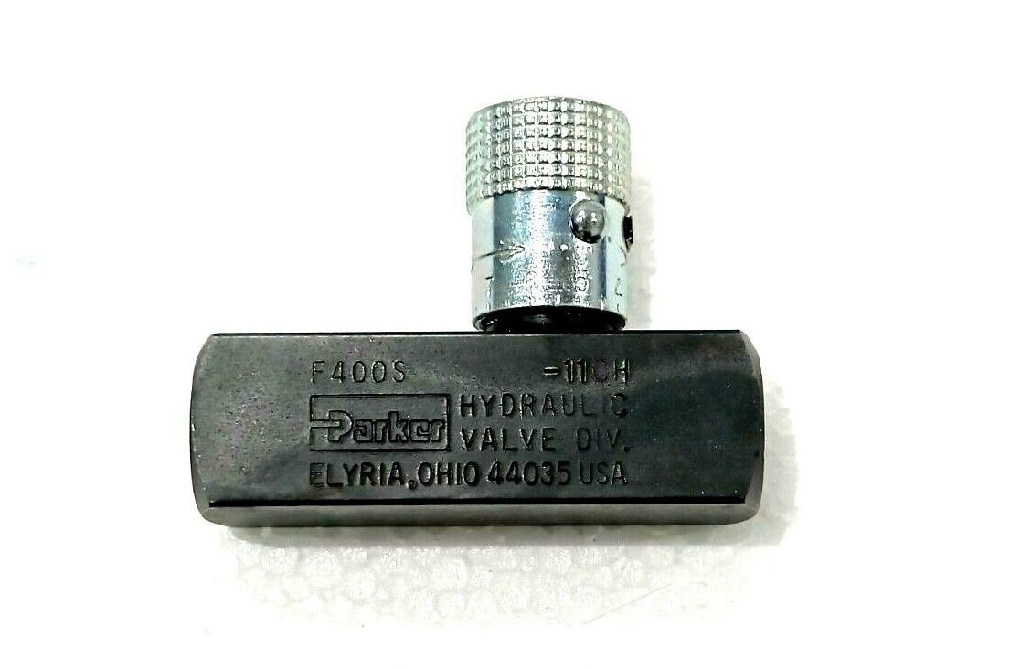 High Pressure Parker F400S Hydraulic Valve for Industrial Use - Ram Automations