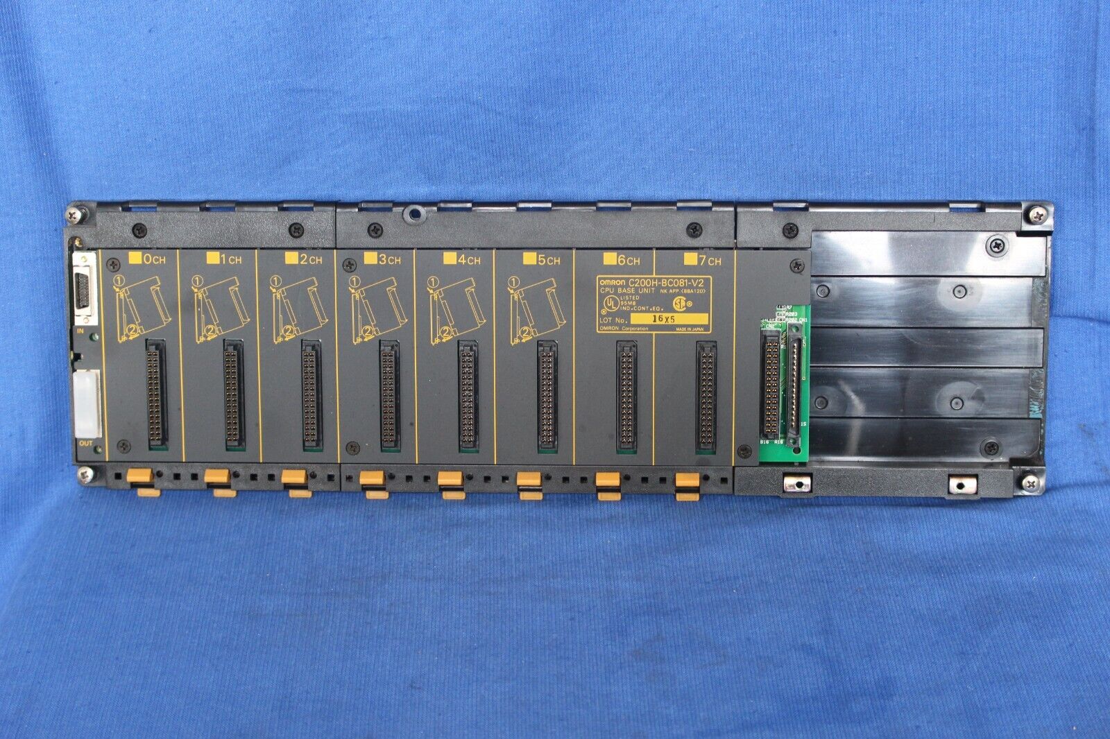 Omron C200H-BC081-V2 CPU Base Unit for Enhanced Performance - Ram Automations