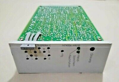 SIEMENS PC BOARD TELEPERM MODULE C M74006-A8210 PB261 | SIEMENS - Ram Automations