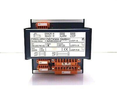 Enhance Safety with DECKMA FMS 3000 AM01-E3 Fire Alarm Output Module - Ram Automations