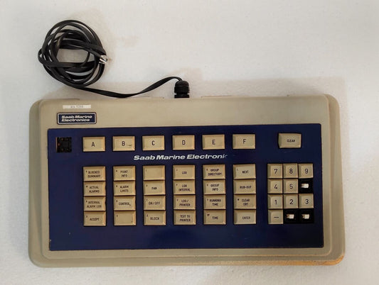 Saab Stalectronic 2000 Keyboard - Model 9239 251-101 G