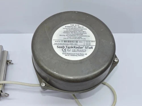 SAAB TGE 5120 Tank Radar Tank Level Gauging System Rev.L AG411 | SAAB