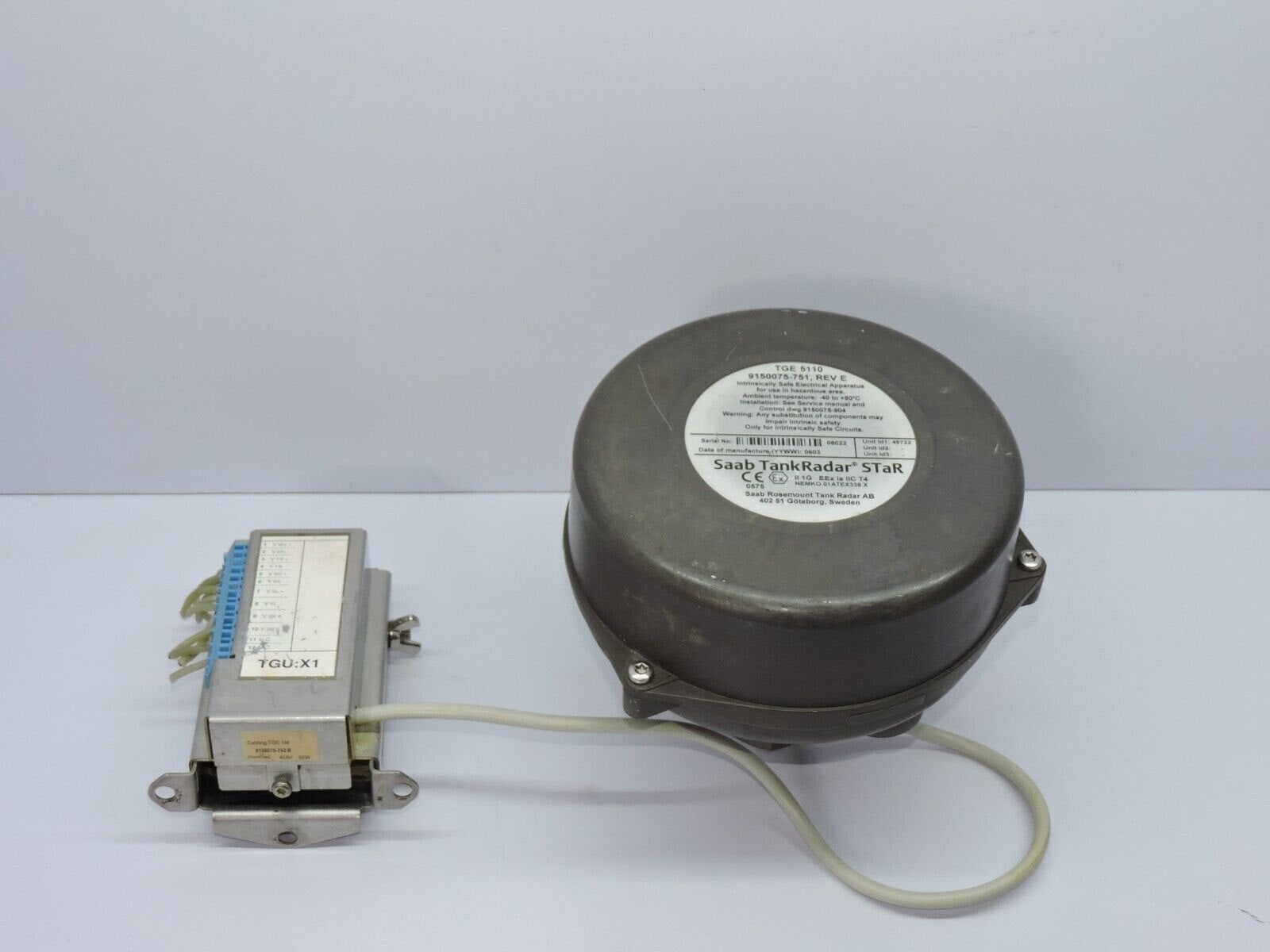 SAAB TGE 5120 Tank Radar Tank Level Gauging System | SAAB Main image
