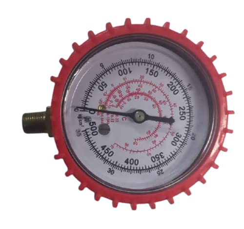 Sabroe Nagano Freon-12 Compound Gauge - HVAC Pressure Measurement-Ram Automations