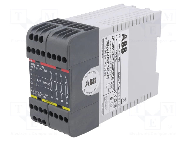 Safety Relay 5-30 VDC 0-15 MA Abb 2TLA0100026R0400