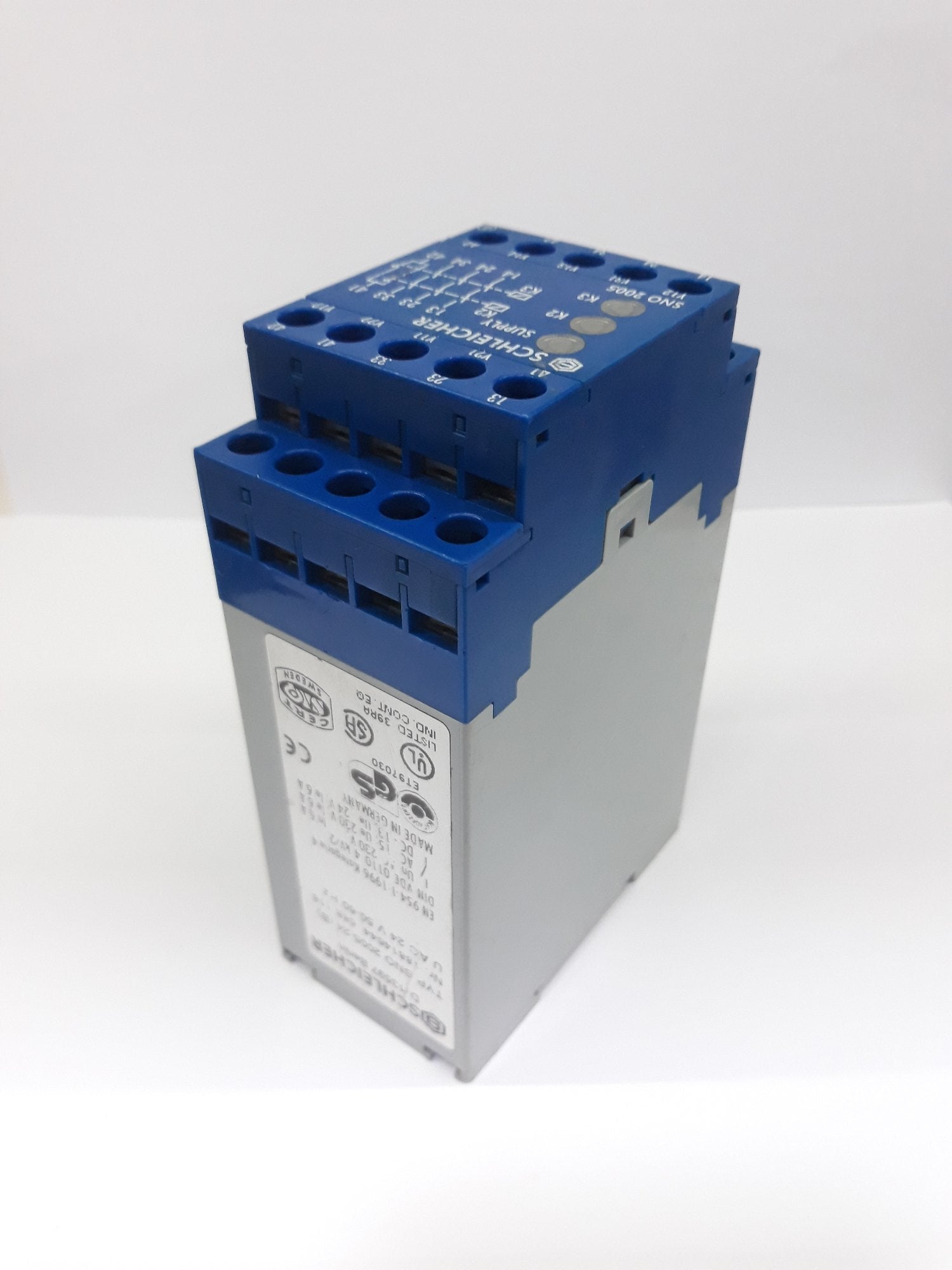Safety Relay Schleicher Sno 1005 Dc 24V | Schleicher