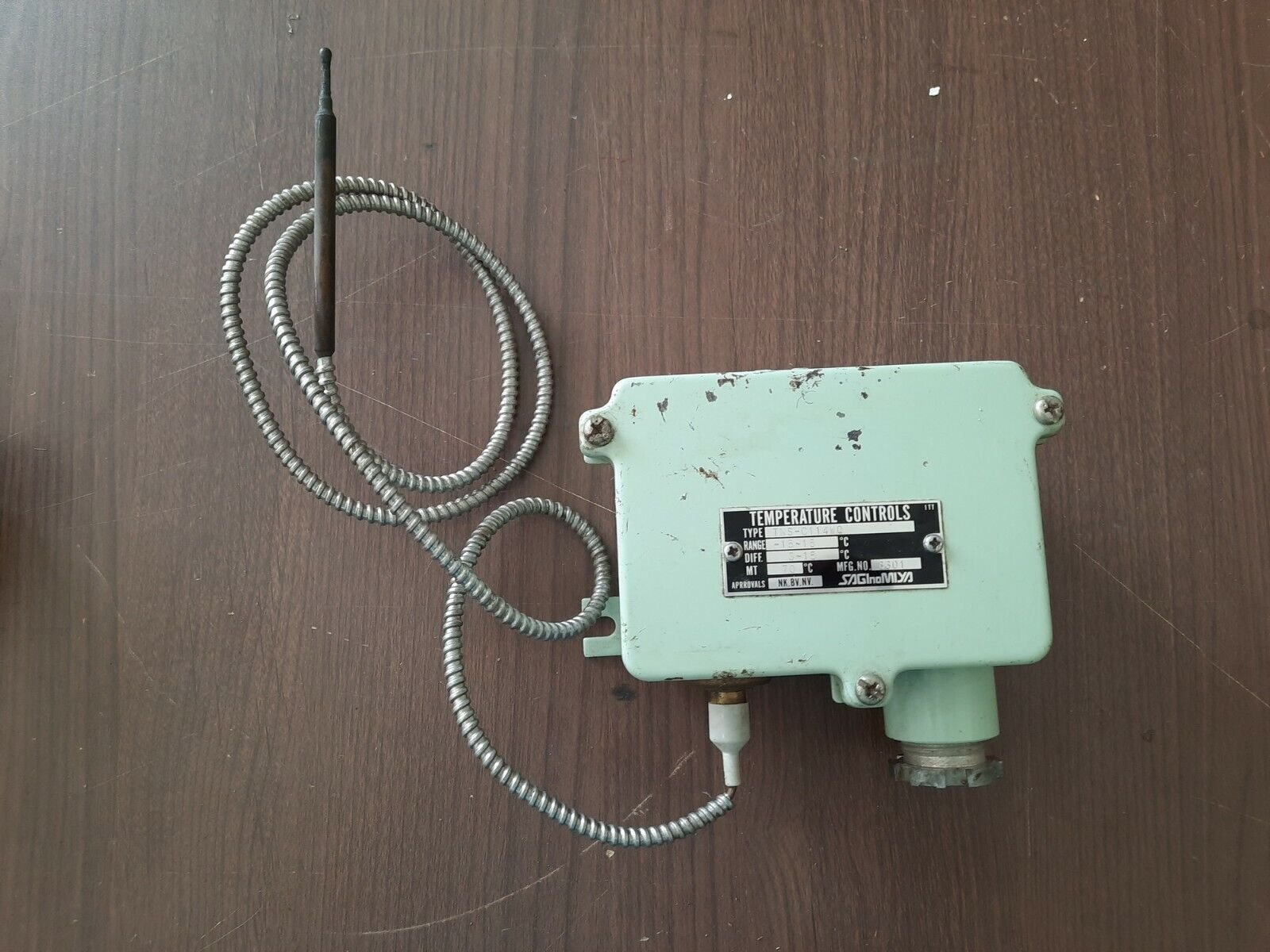 SAGINOMIYA TNS-C1100WL5 TEMPERATURE CONTROLS 65~105 °C