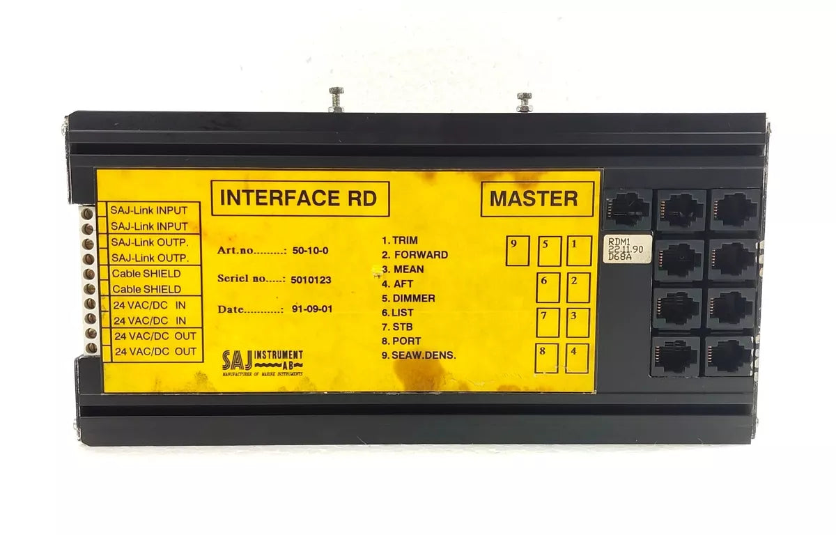 Saj Instrument AB 50-10-0 Interface RD Master RDM1 AG656 - Enhanced Connectivity Solution Main image