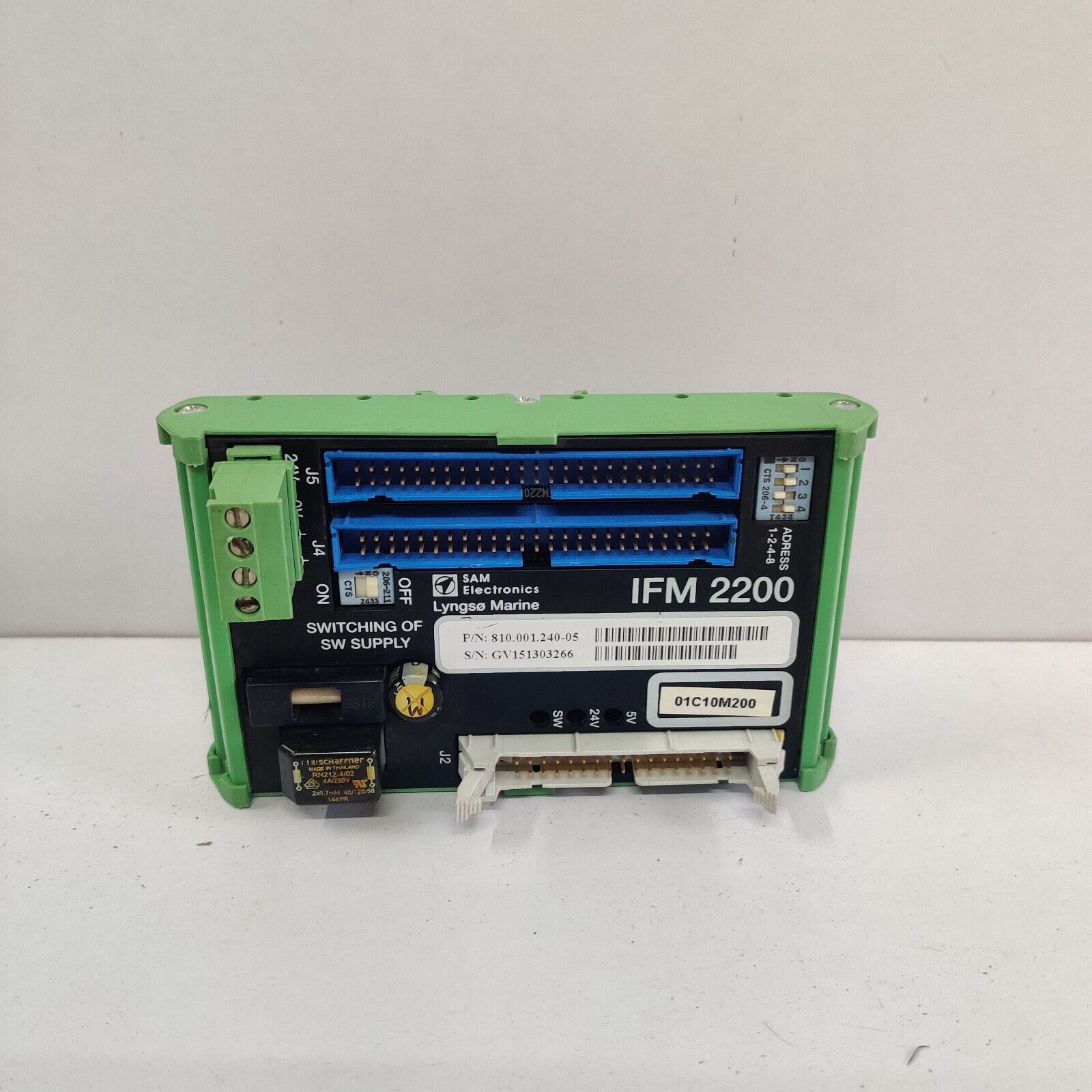 Sam Electronics IFM 2200 Part Number 810.001.240-05