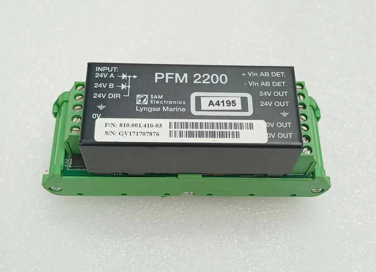 Sam Electronics PFM 2200 Part Number 810.001.410-03