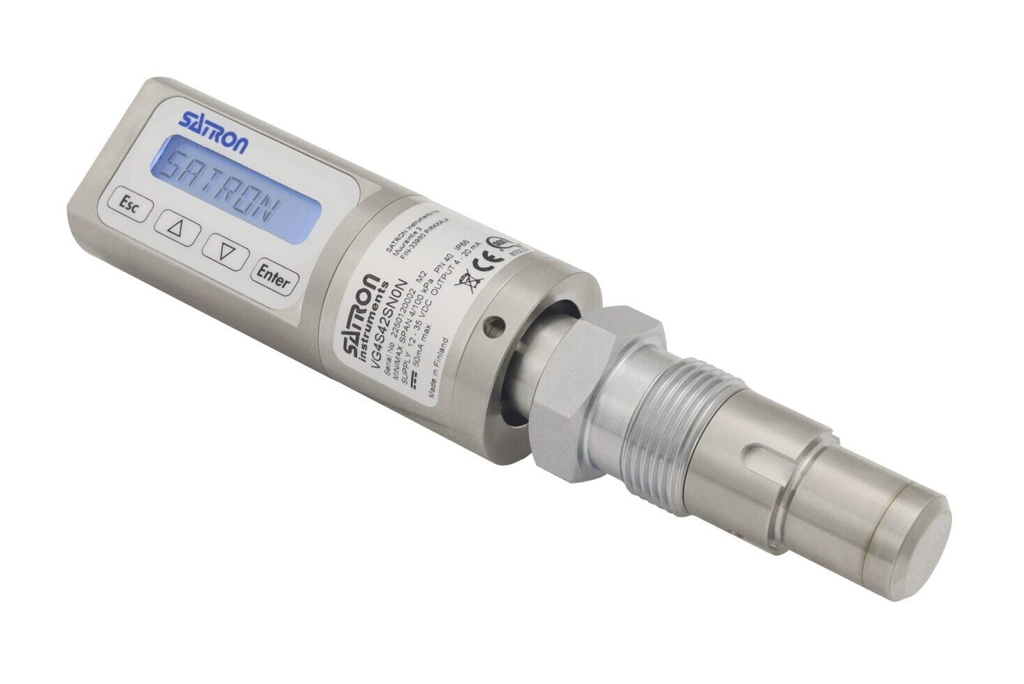 Satron Instrument VG6S42SN1H V-Series Transmitter - High Performance and Precision