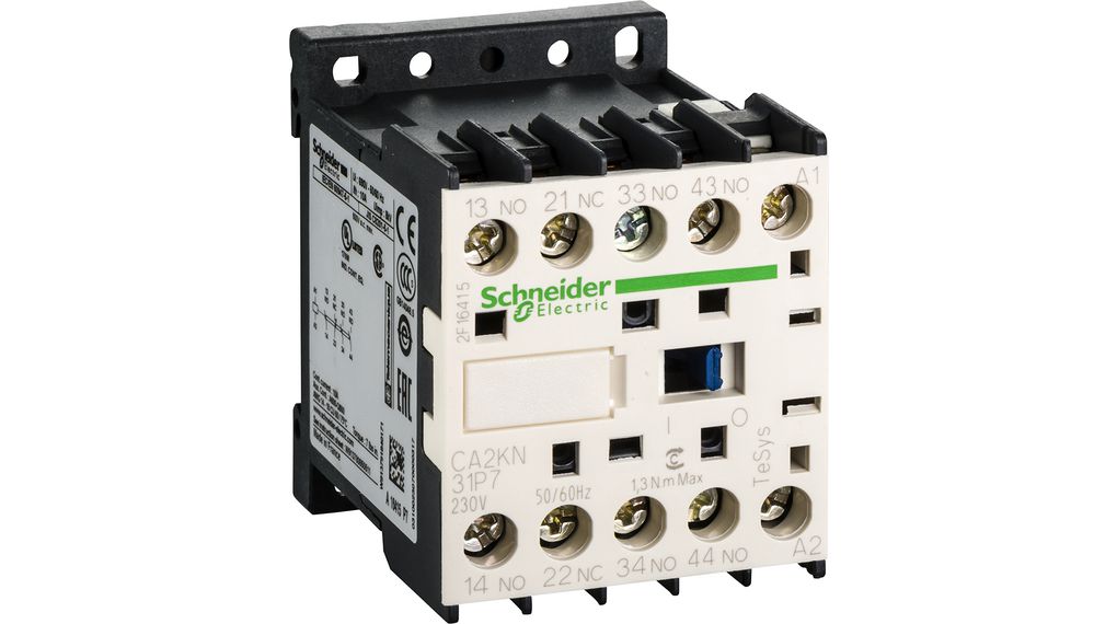 SCHNEIDER ELECTRIC CA2KN 31P7 AUXILIARY CONTACTOR 230V 50/60Hz | SCHNEIDER Main image