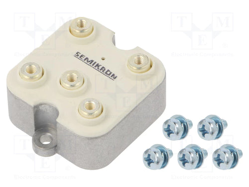 Semikron SKD 30/12 A1 Bridge Rectifier - 3-Phase Power Conversion-Ram Automations