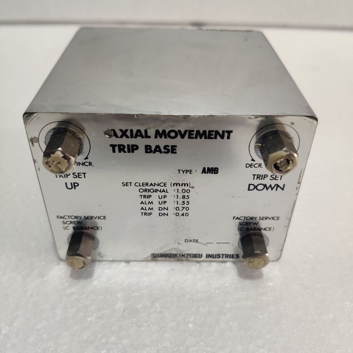 Shinko AMB Axial Movement Trip Base for Enhanced Performance Main image
