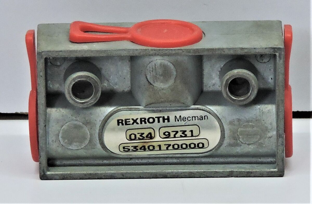 Shuttle Valve Block Rexroth 5340.170.000 | Rexroth Main image