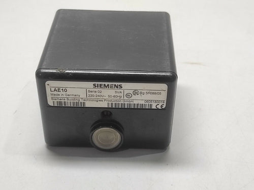 Siemens LAE10 Flame Safeguard – 5VA 220-240V~ – Safe Combustion-Ram Automations