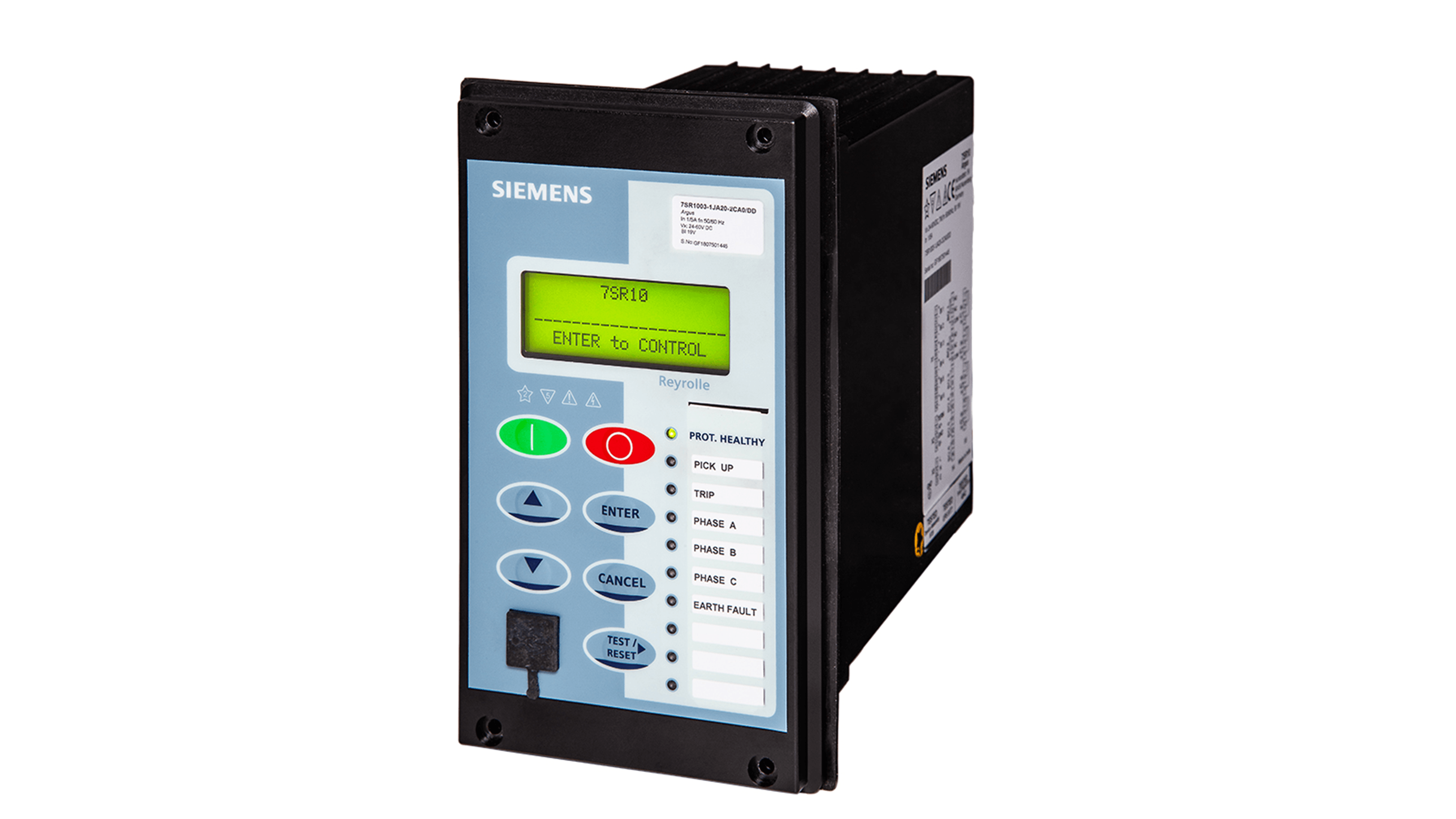 SIEMENS Numerical Overcurrent Protection Relay 7RW6000-4EA00-1DA0/BB | SIEMENS