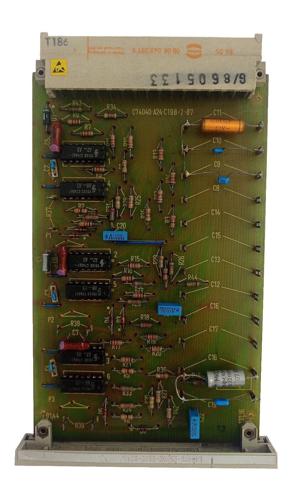 SIEMENS SIMATIC PCB CARD 6EC2 110-0A C 15 PB255 | SIEMENS