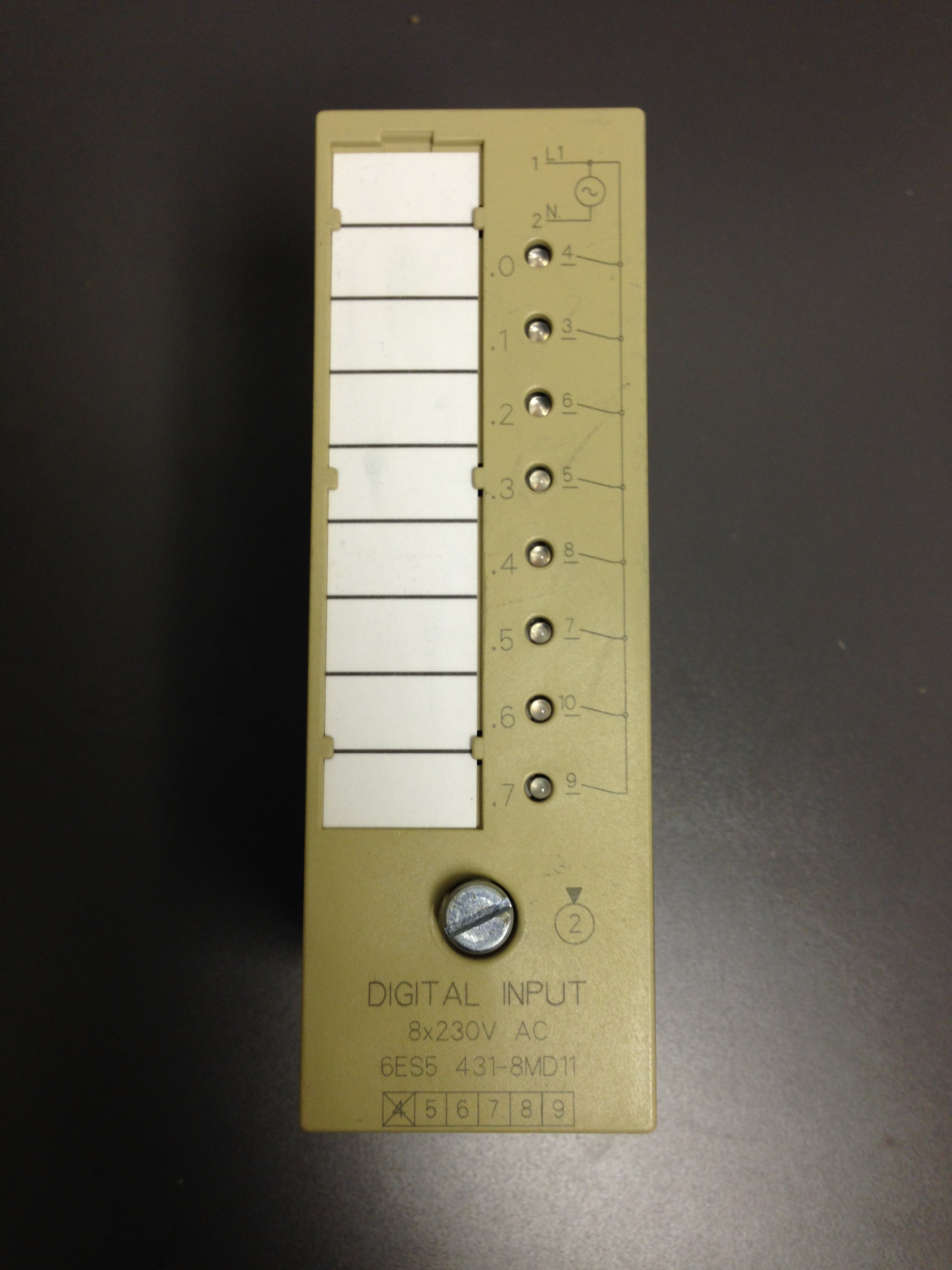 SIEMENS SIMATIC S5 6ES5 420-8MA11 DIGITAL INPUT MODULE