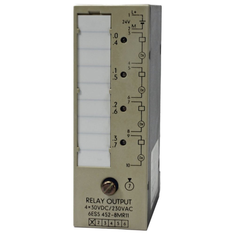 SIEMENS SIMATIC S5 6ES5 452-8MR11 Relay Output Module | SIEMENS