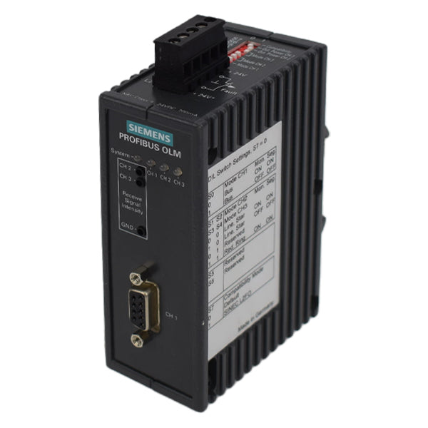 SIEMENS SINEC L2FO OLM/S3 6GK1502-3AB10 OPTICAL LINK MODULE