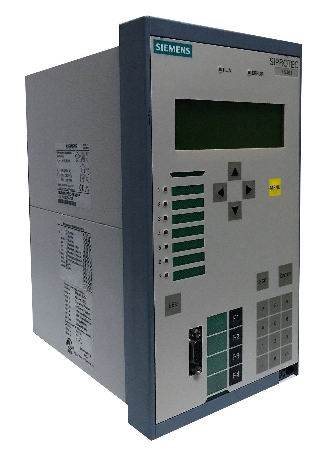 SIEMENS SIPROTEC 7SJ6115-5EB92-1HA0/FF Overcurrent Protection Relay AG268 | SIEMENS Main image