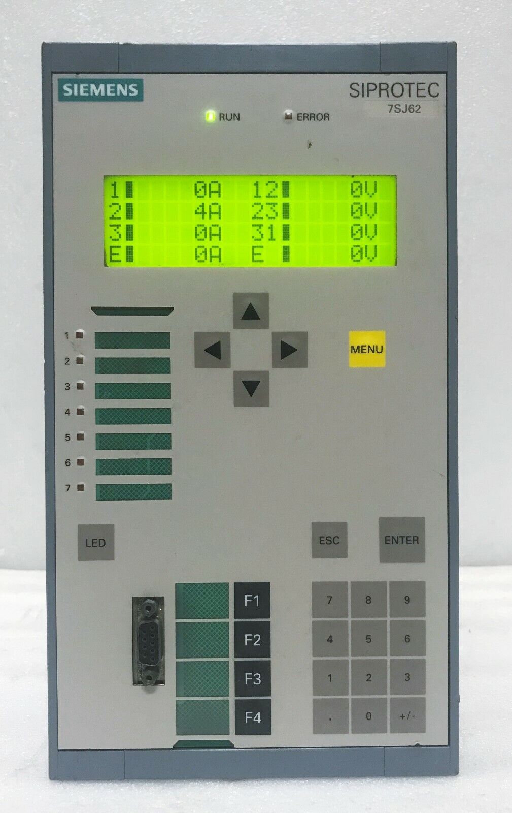 SIEMENS SIPROTEC 7SJ6225-5EB92-1FE0/FF Overcurrent Protection Relay AG269 | SIEMENS