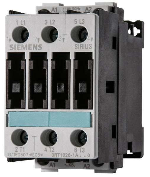 SIEMENS SIRIUS 3RT1026-1RB40-0KS0 3-POLE CONTACTOR | SIEMENS Main image