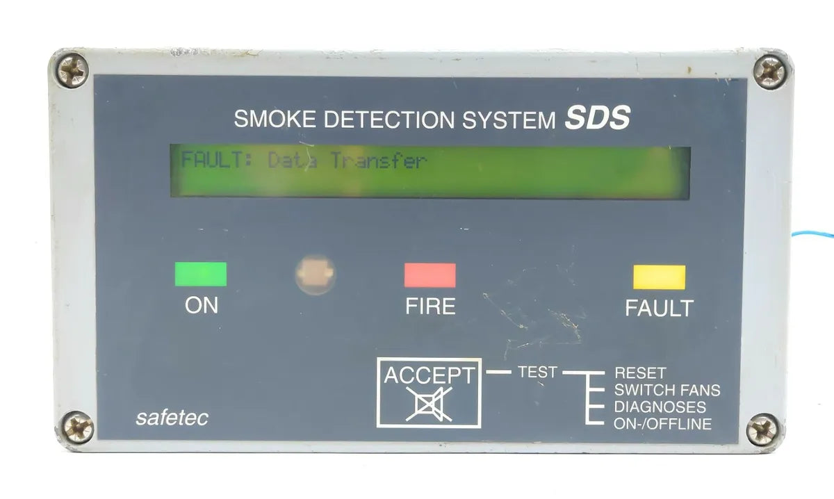 Smoke Detection System SDS-R/G Digital Control Fire Panel | Safetec Main image
