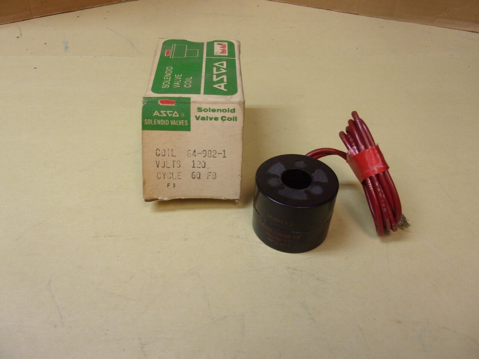 Solenoid Valve Coil 64-982-22 120 60Ft Asco 96R300A01 Main image