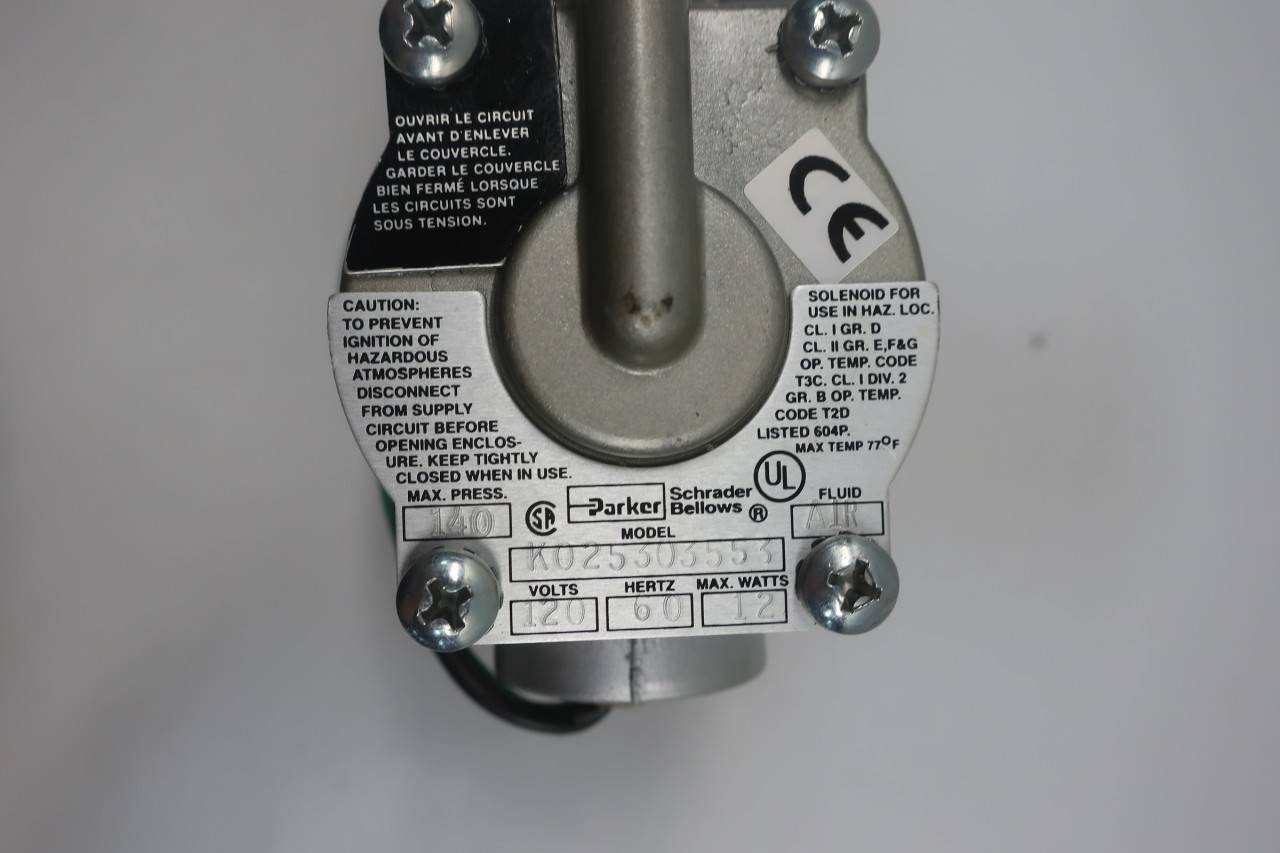Solenoid Valve L4852360253 Schrader Bellows K025303553