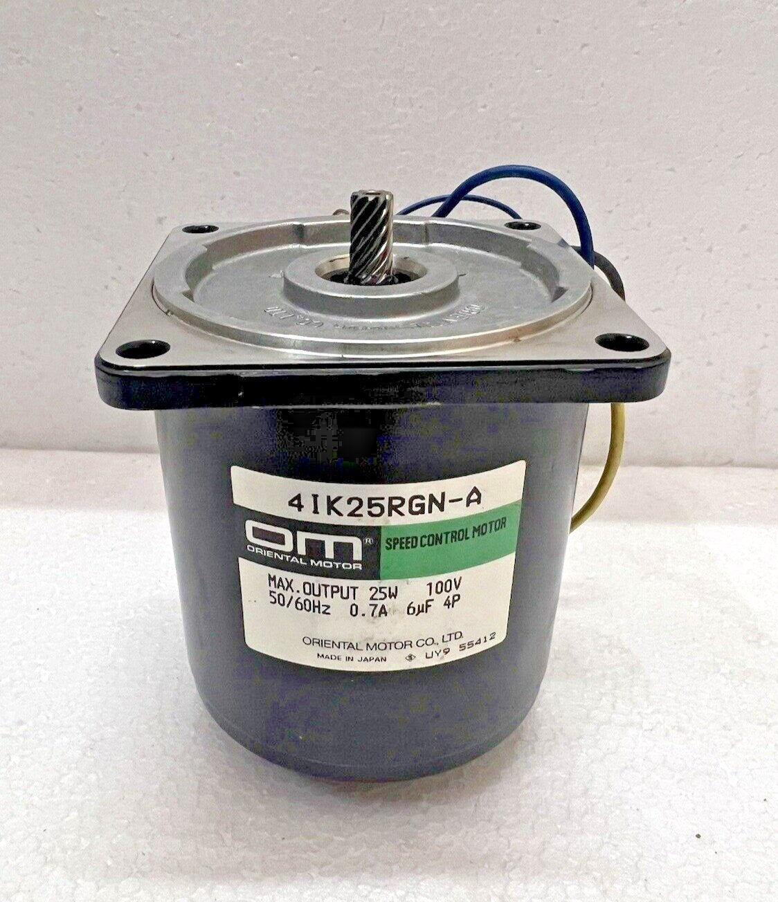 Speed Control Motor 4IK25RGN A Oriental Motor Main image