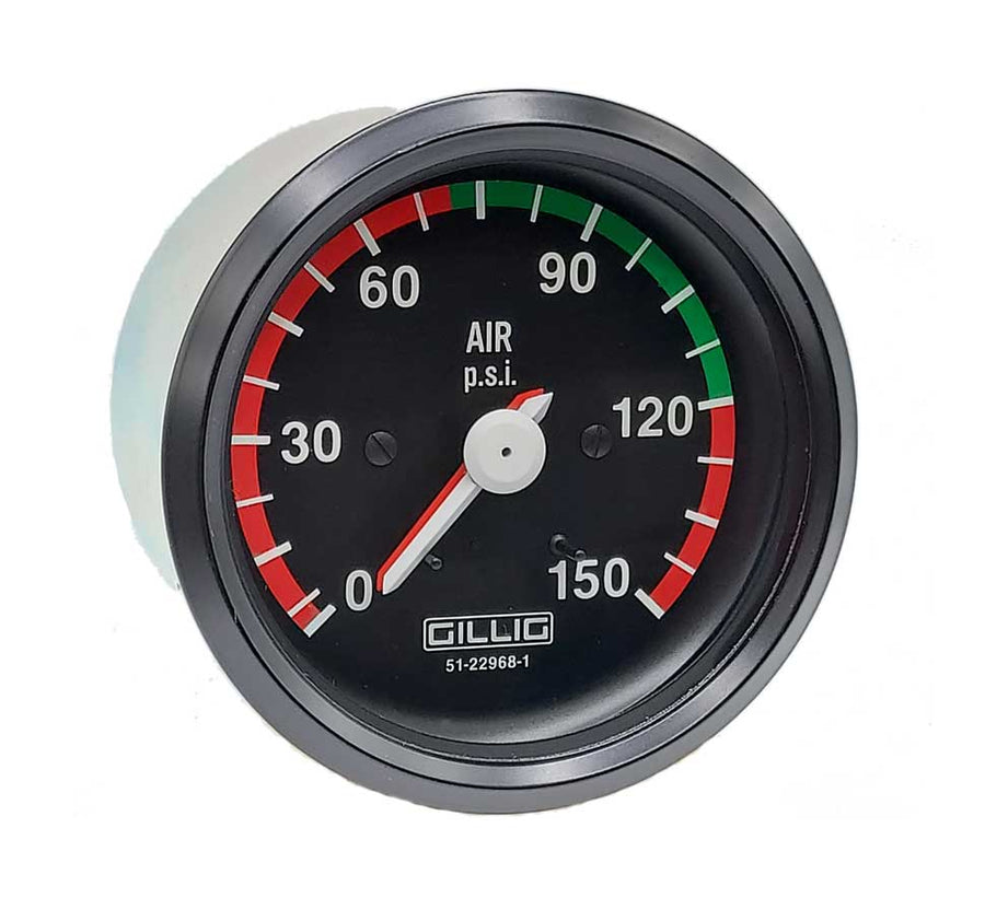 Stewart Warner 204208 Air Pressure Gauge - 0-150 PSI Readings-Ram Automations