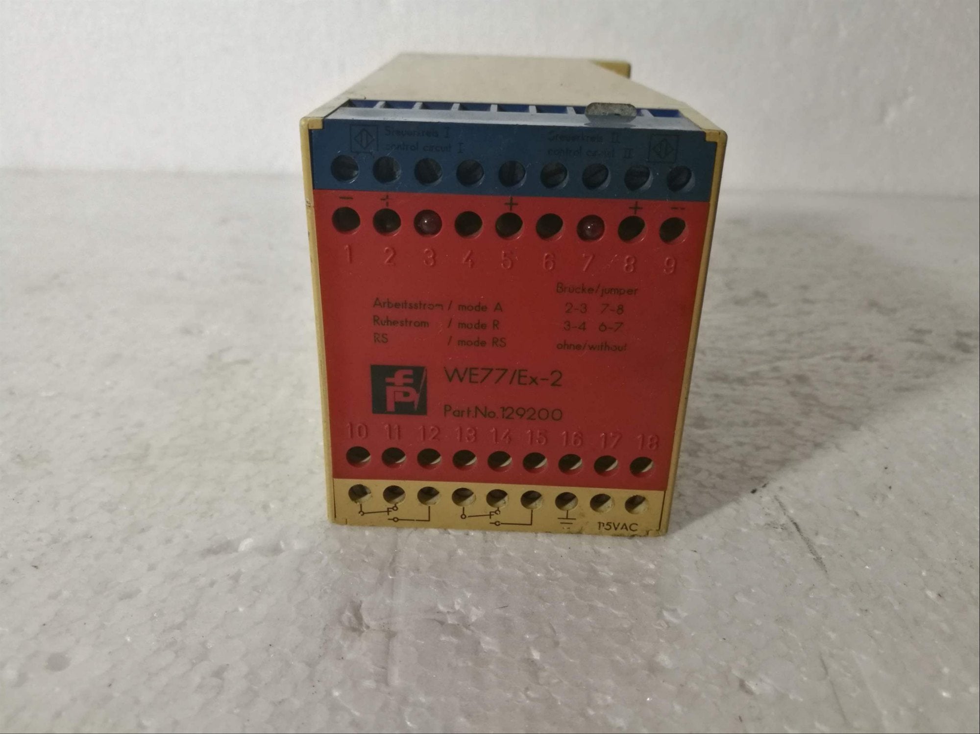 Switch Amplifier 500VA Pepperl+Fuchs We77 Ex2