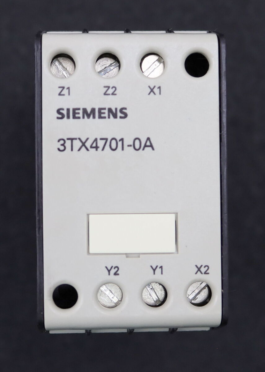 Switch-off Delay 110V 50 60 Hz Siemens 3Tx4701-0An1 Main image