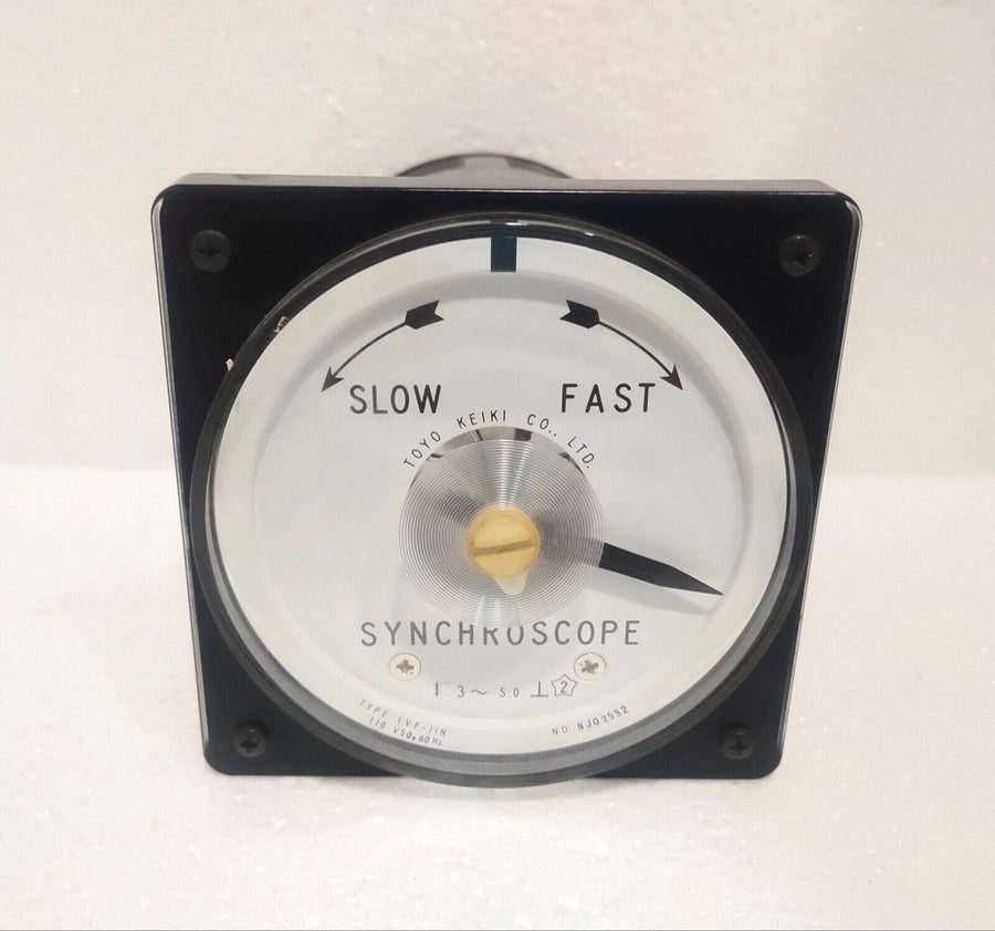 Toyo Keiki LVF-11N Synchroscope Indicator - Accurate Synchronization-Ram Automations