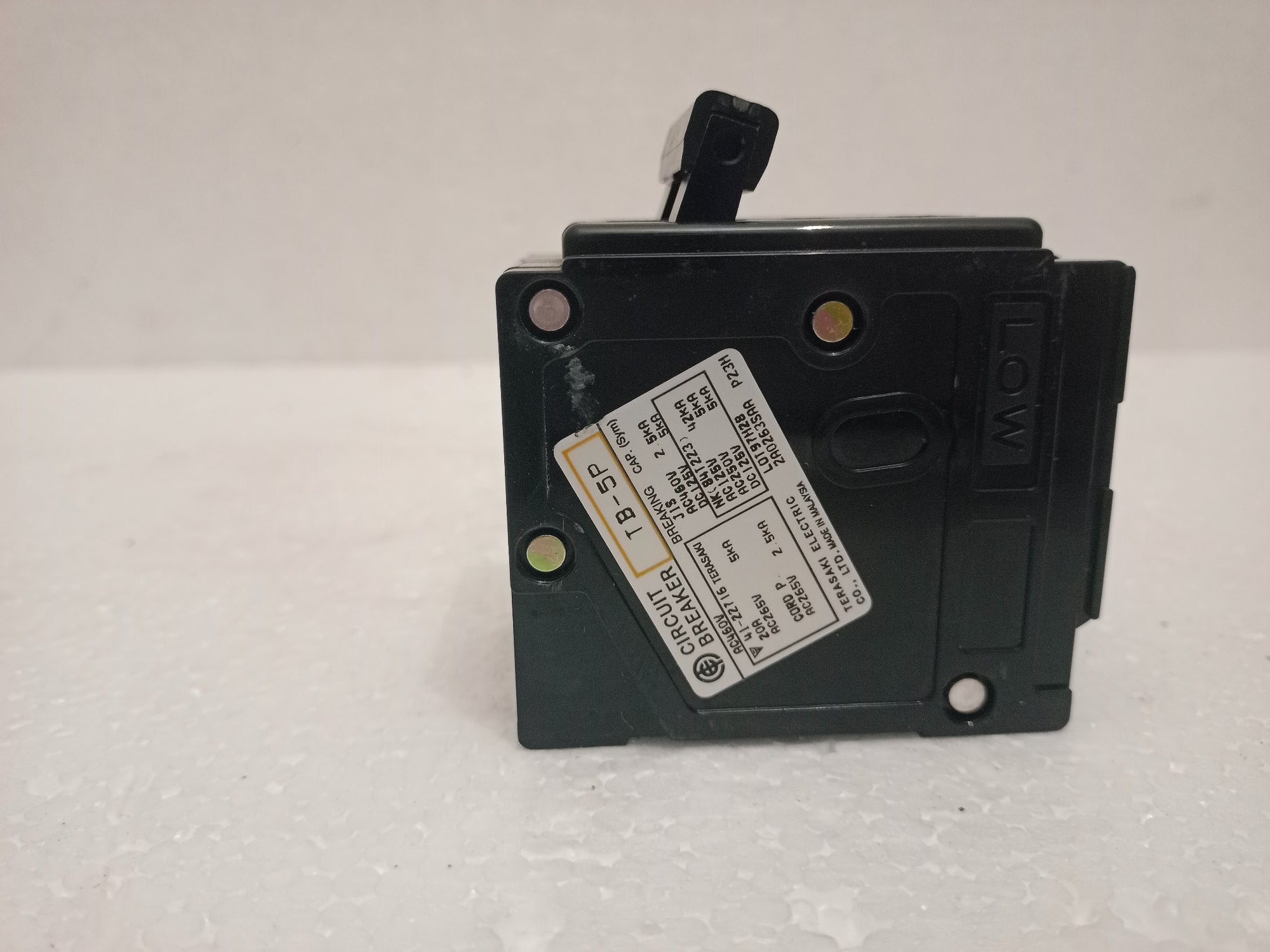 Tb-5P Circuit Breaker 15A Terasaki Electric Main image