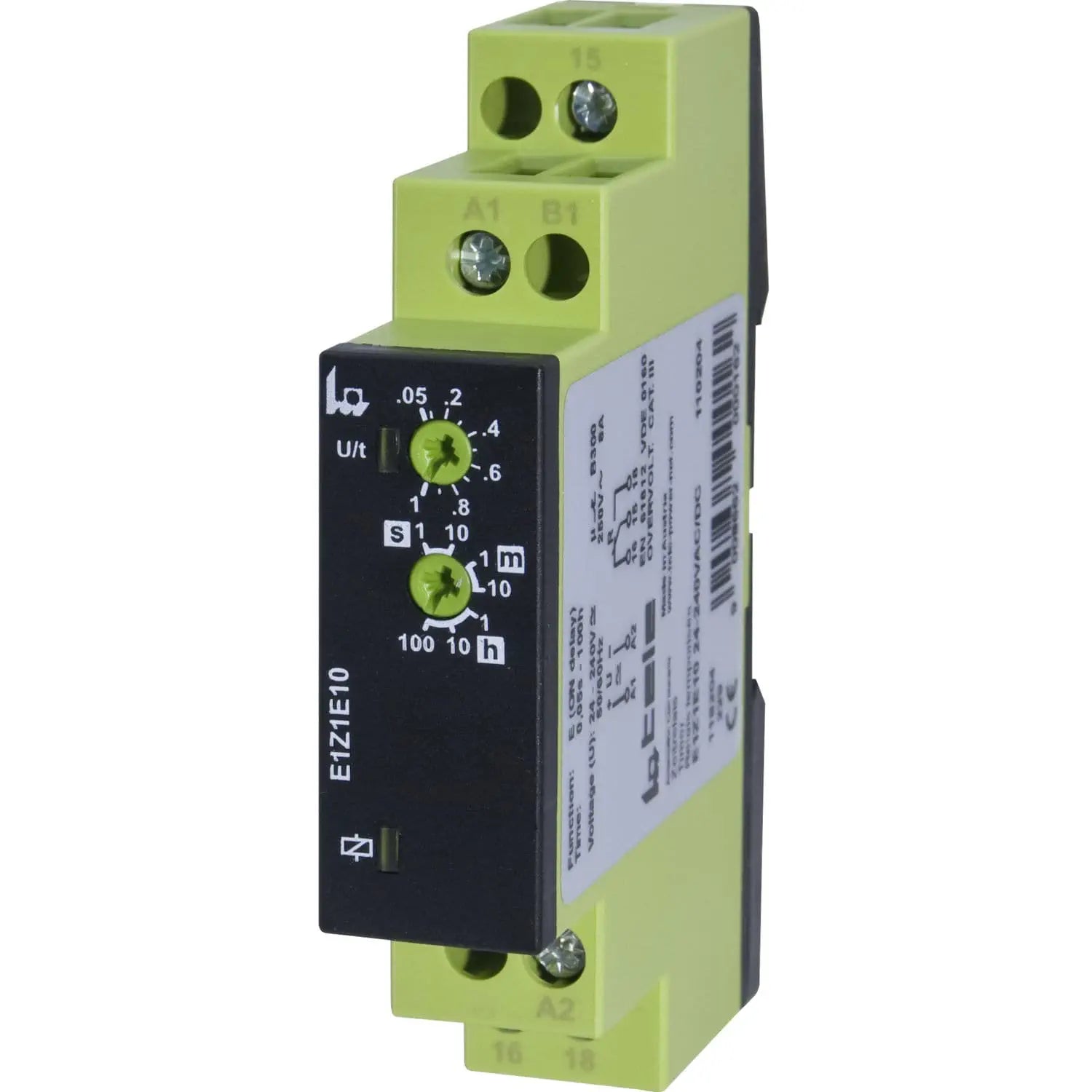 Tele E1ZM10 24-240V AC/DC Multi Function Timer Relay for Versatile Time Control