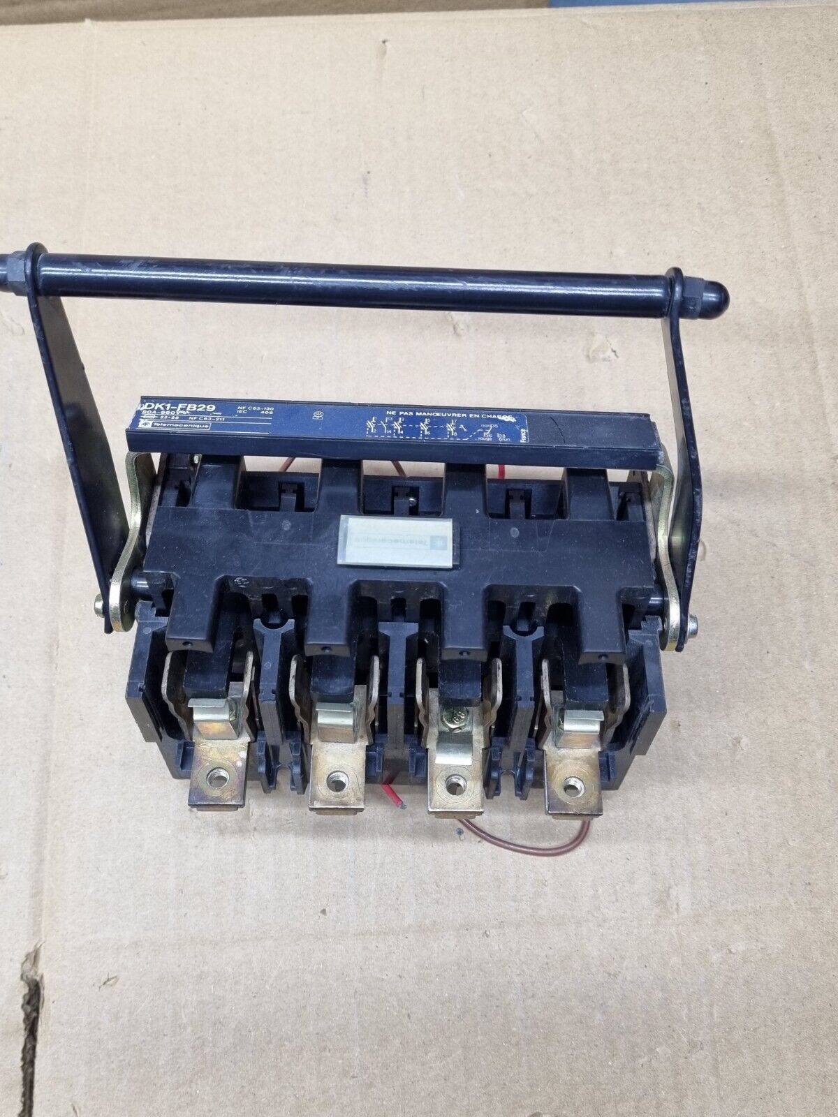 TELEMECANIQUE FUSED OFF LOAD ISOLATOR HANDLE 80A AG250 | TELEMECANIQUE