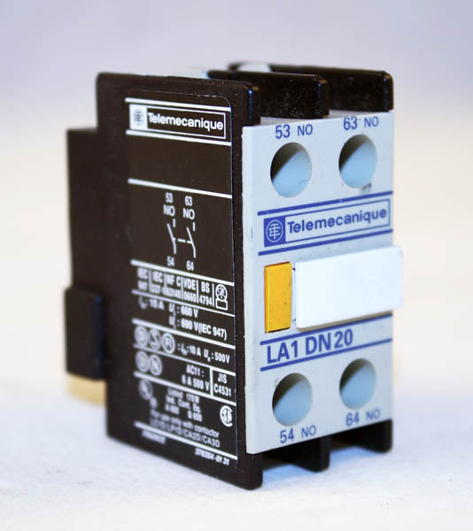 TELEMECANIQUE LA1 DN 20 AUXILIARY CONTACT BLOCK AG136 | TELEMECANIQUE Main image