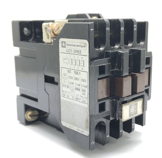 Telemecanique Lc1D093 Contactors for Motor Control | Telemecanique