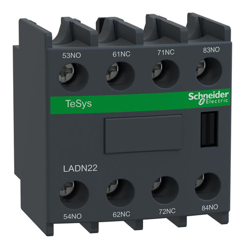Telemecanique Square D LADN22 Auxiliary Contact Block - Industrial Control-Ram Automations