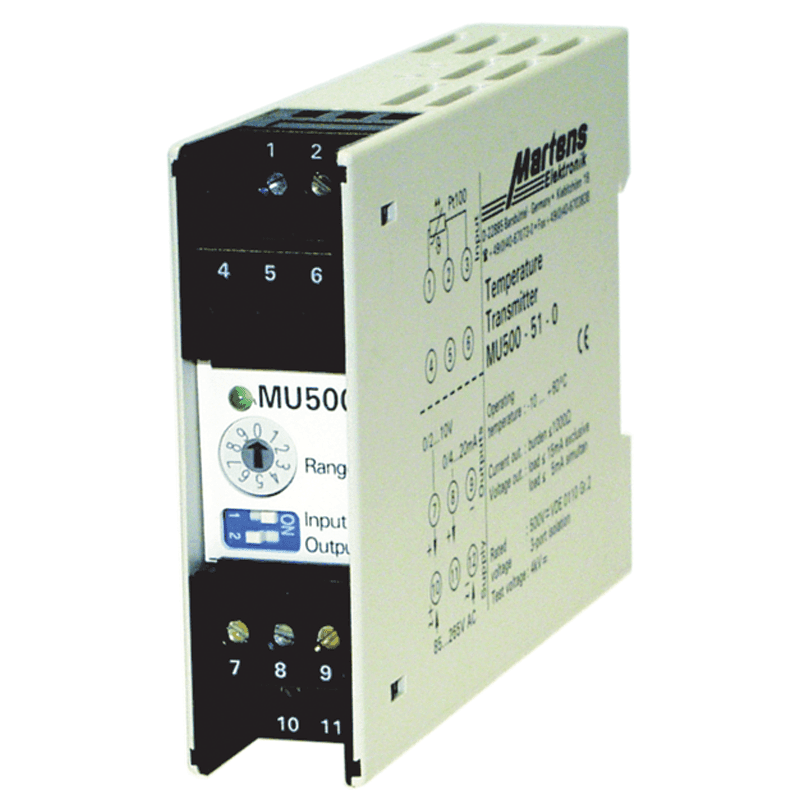 Temperature Transmitter Mu500-510 Martens | Vde0110 Gr.3 Main image