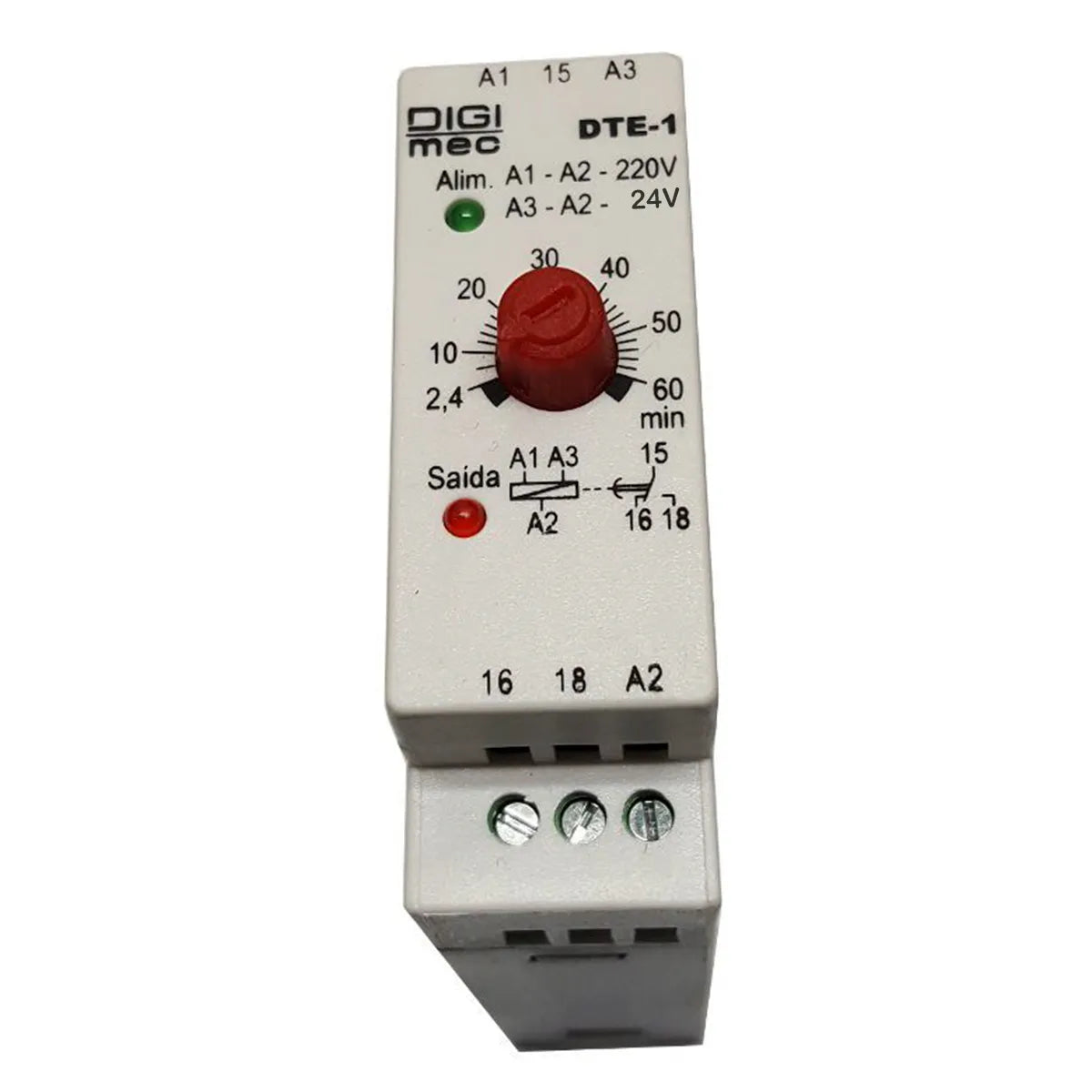 Time Relays - Digimec DTE-1 180 Sec | DIGIMEC - Ram Automations