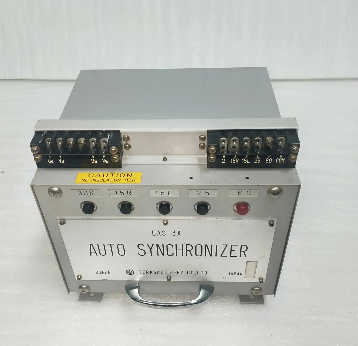 Terasaki EAS-3X Auto Synchronizer for Efficient Power Management