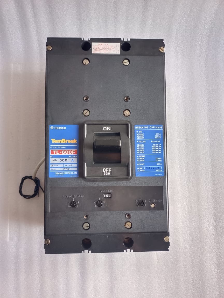 TERASAKI TL-800F TEMBREAK CIRCUIT BREAKER 800A AC690V | TERASAKI Main image